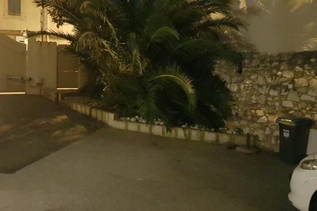 Gite Du Stade Le Studio Cour Parking Et Piscine Partagee Marseille Exteriör bild